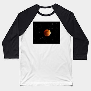 Total lunar eclipse (C028/7978) Baseball T-Shirt